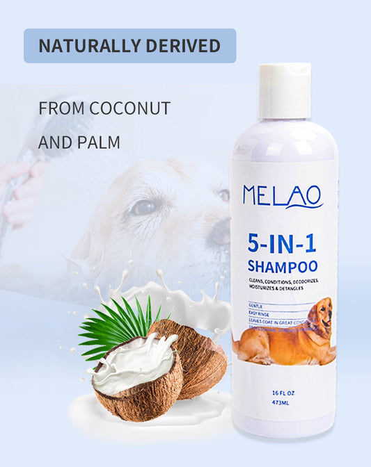 Melao 5 in 1 Pet shampoo