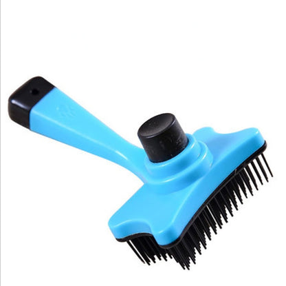 Pet grooming brush for cats and dogs