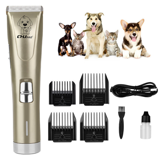 Pet hair clippers for dogs and cats