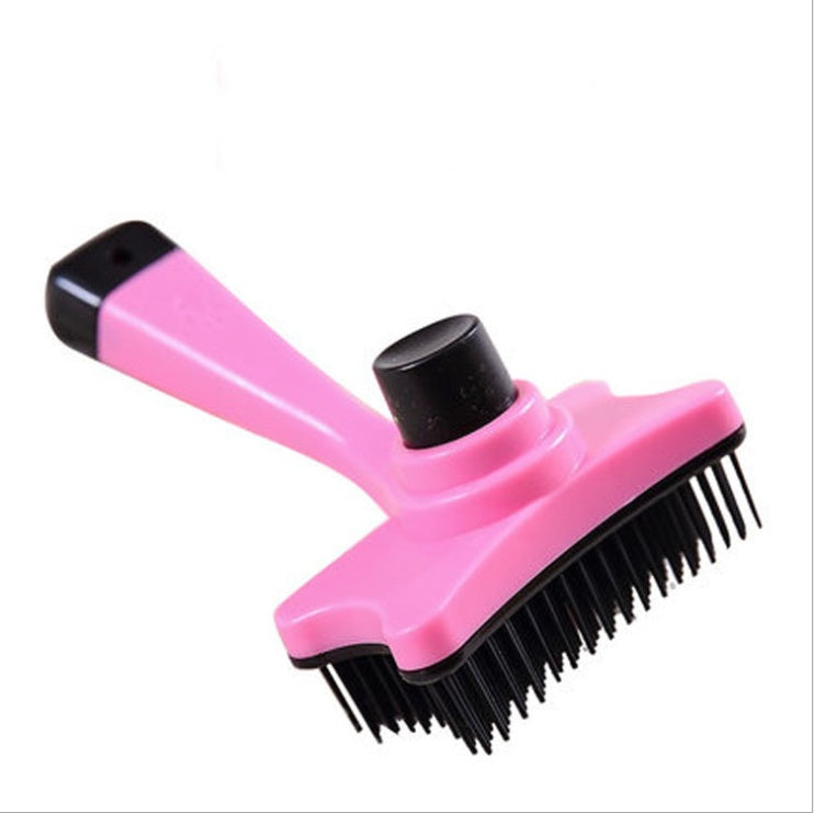Pet grooming brush for cats and dogs