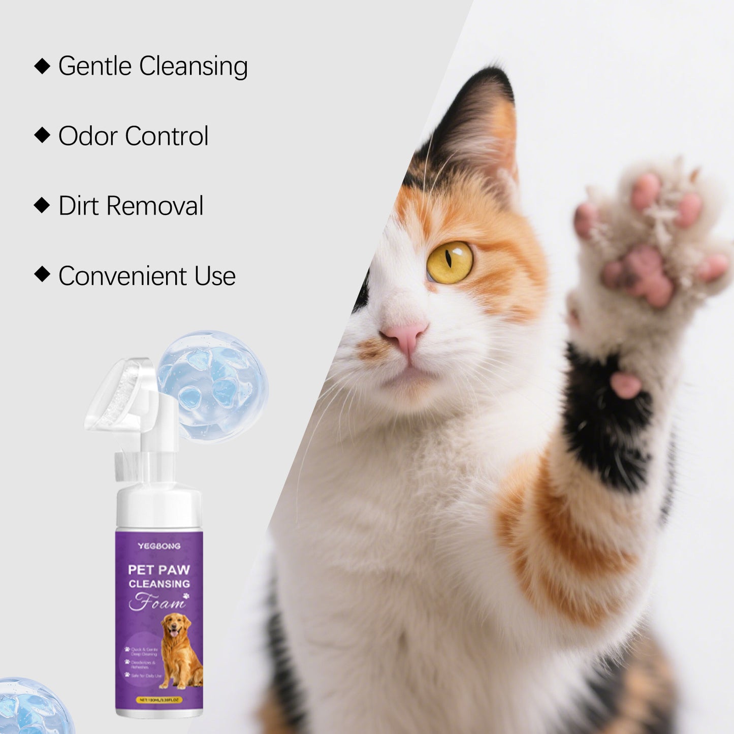 YegBong Pet Paw Cleansing Foam