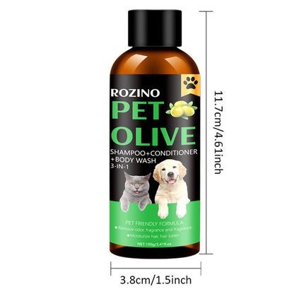 Rozino 3 in 1 Pet shampoo