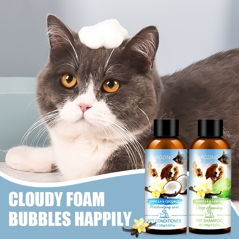 Pet shampoo and Conditioner kit