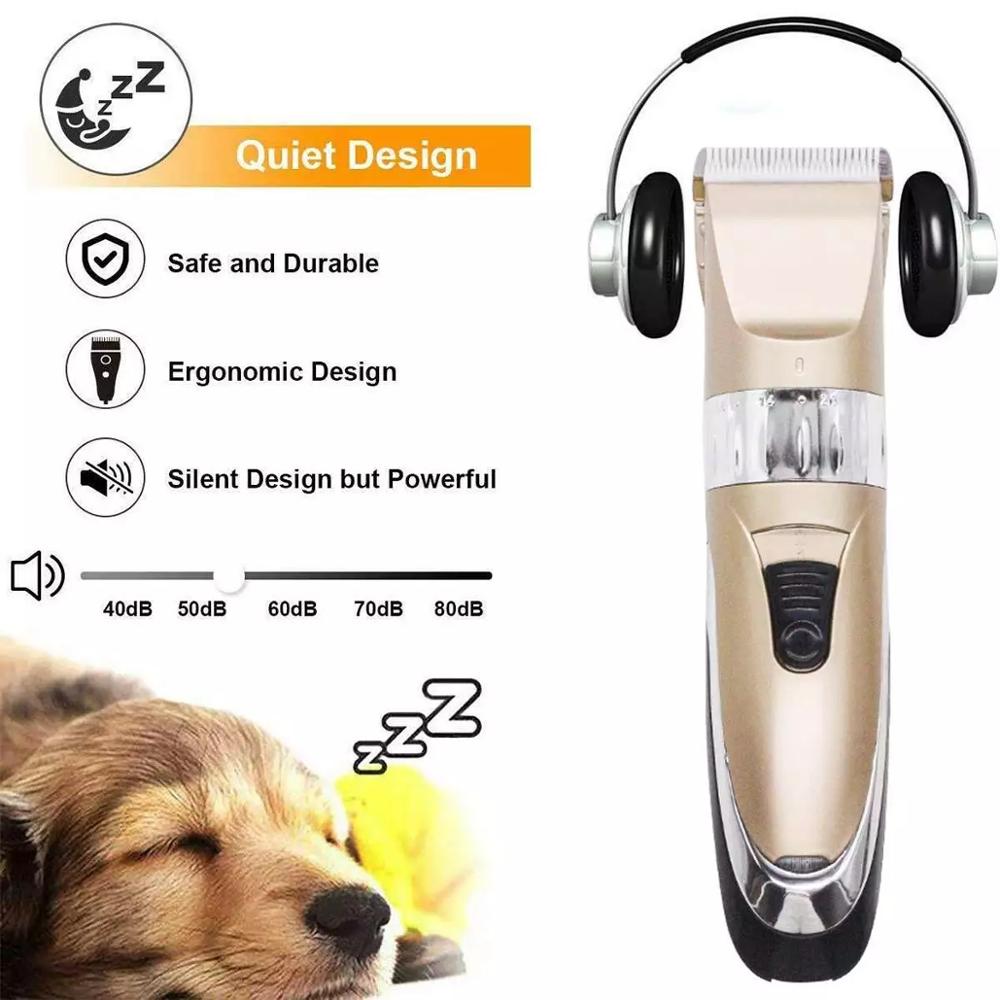 Pet hair clippers for dogs and cats