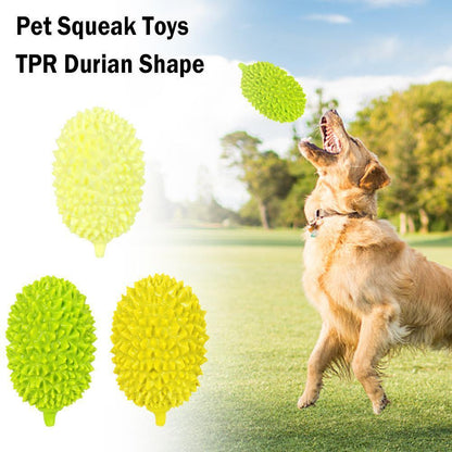 Durable Dog Dental Chew Ball – Teeth Cleaning, Plaque Control, Boredom & Anxiety Relief