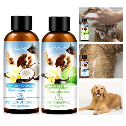 Pet shampoo and Conditioner kit