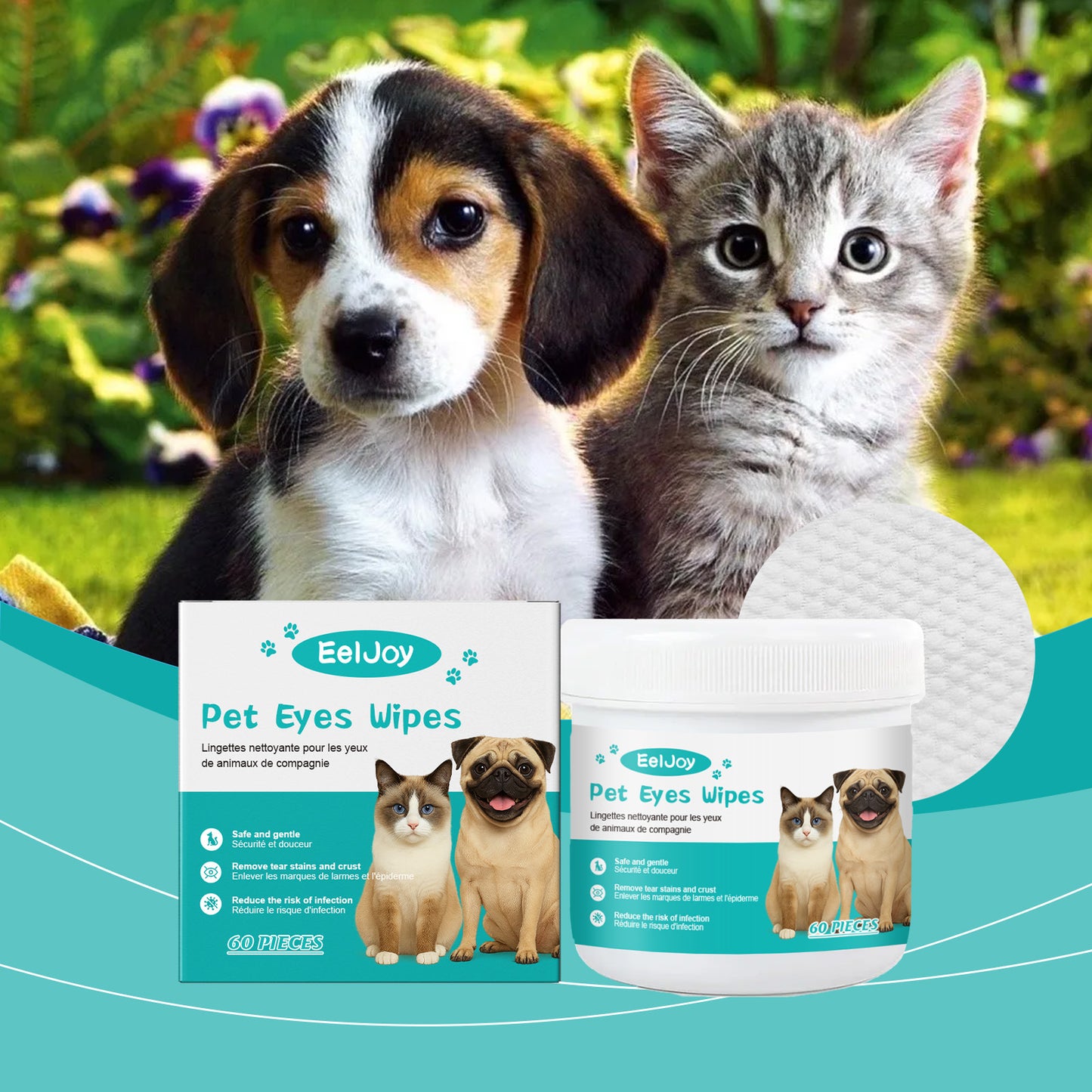 Eel Joy Pet Oral wipes