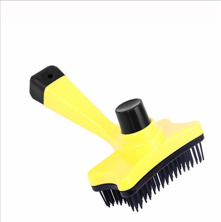 Pet grooming brush for cats and dogs