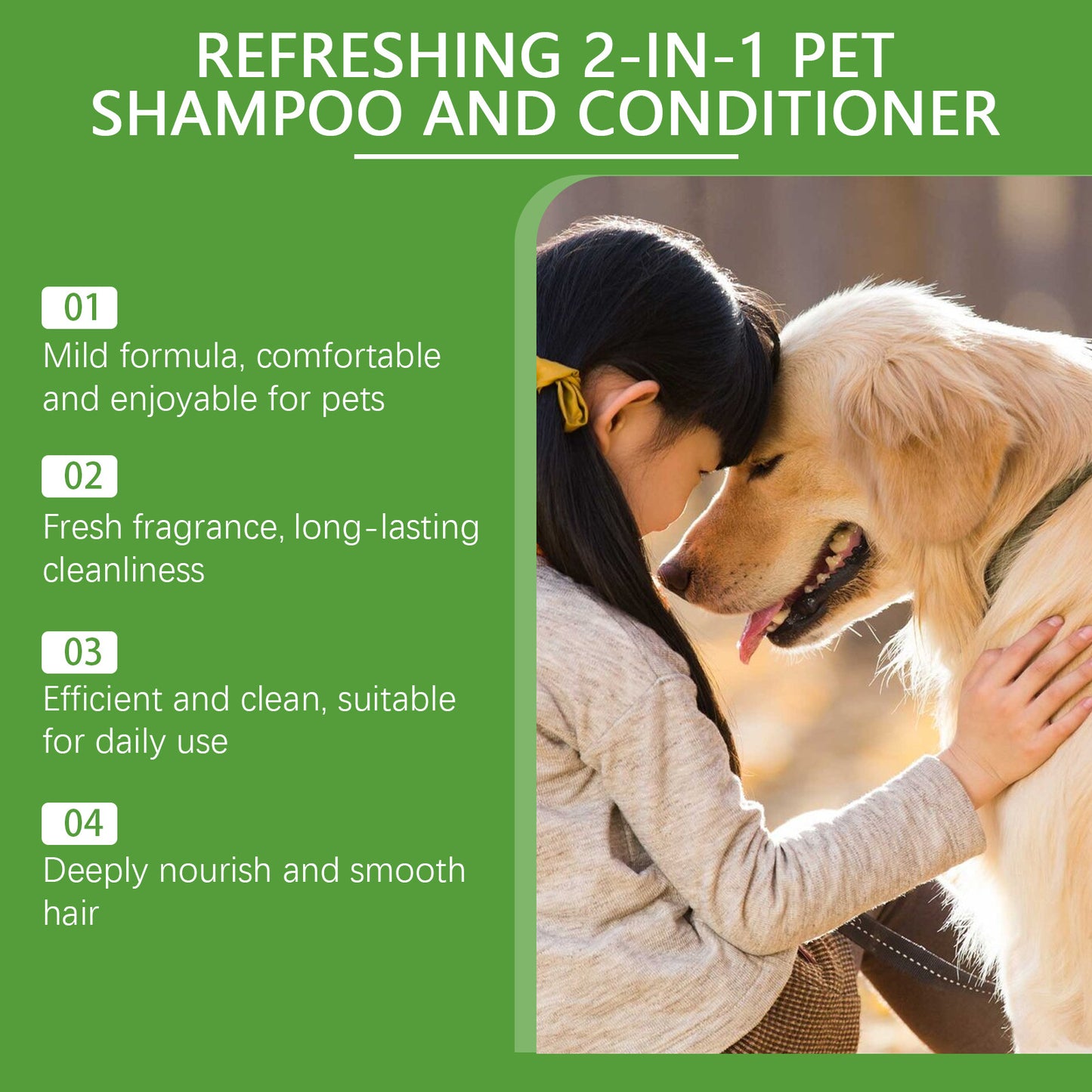 YegBong Pet shampoo and Conditioner