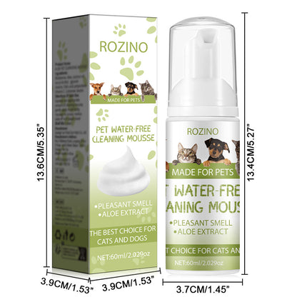 Rozino Mousse Pet wash